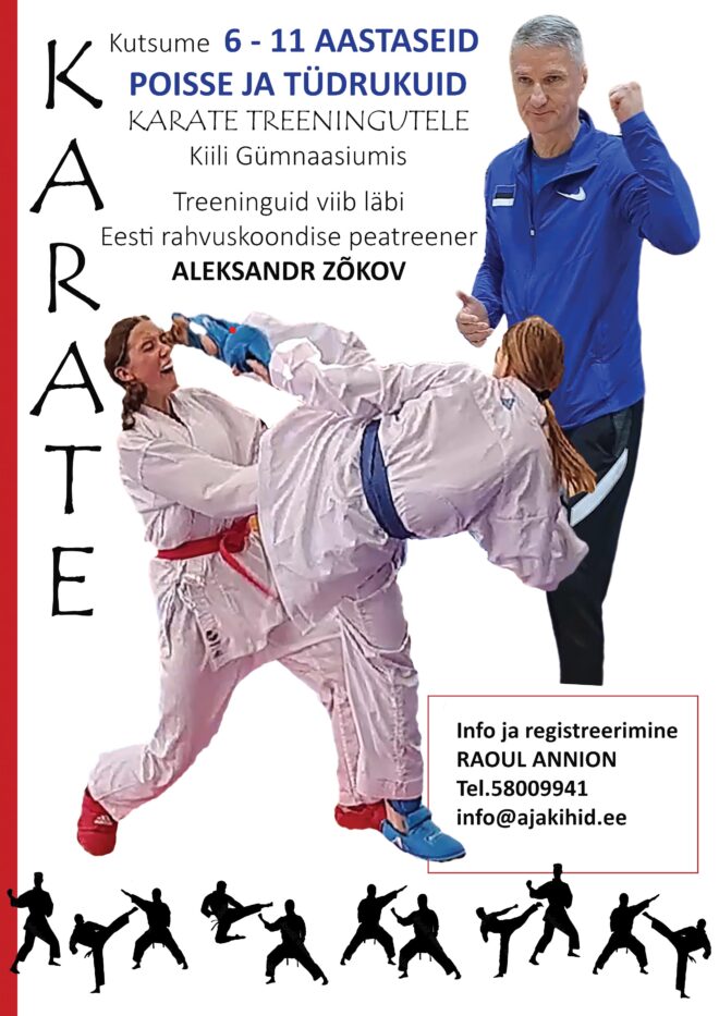 Karate treeningud algajatele