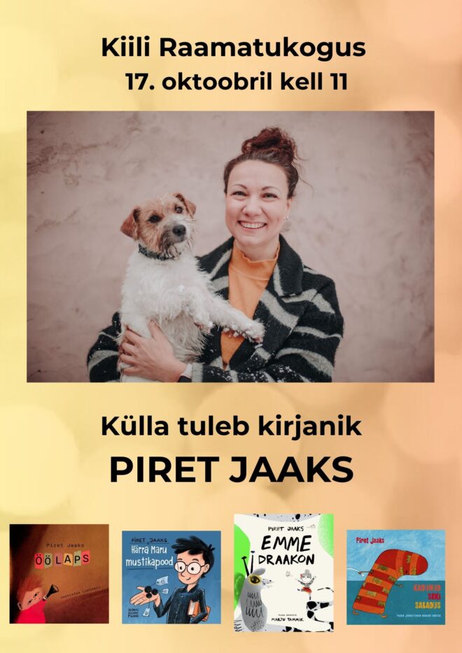 Külla tuleb Piret Jaaks