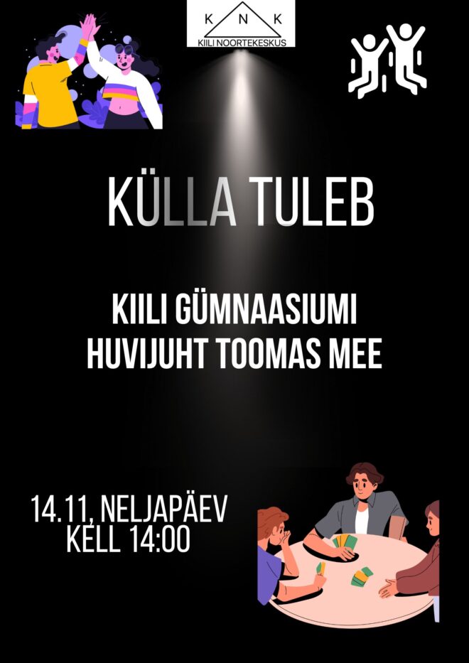 Külla tuleb- Kiili Gümnaasiumi huvijuht Toomas Mee