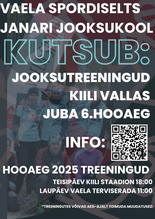 Vaela Spordiselts / Janari jooksukool