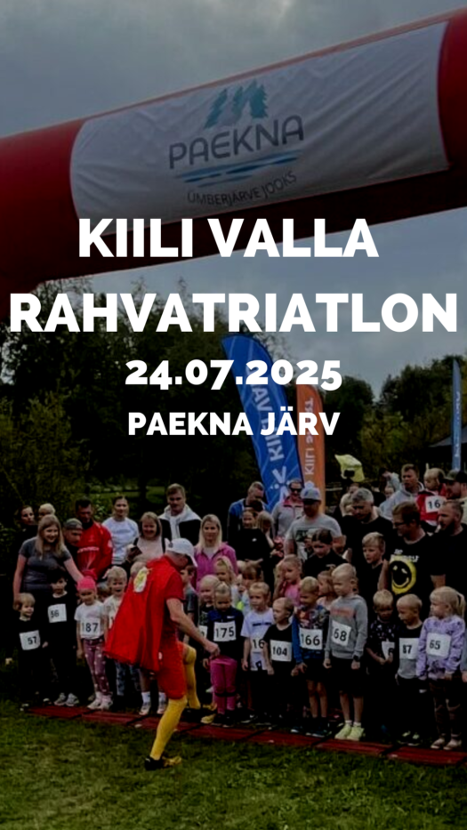 I Kiili valla rahvatriatlon