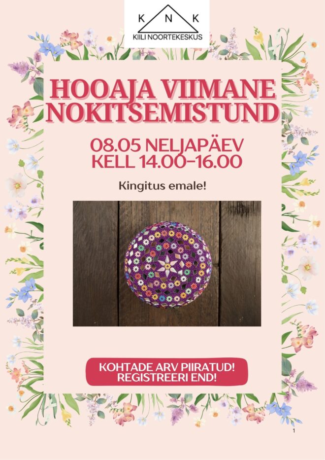 Hooaja viimane nokitsemistund- kingitus emale!