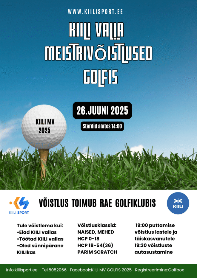 Kiili MV Golfis 2025
