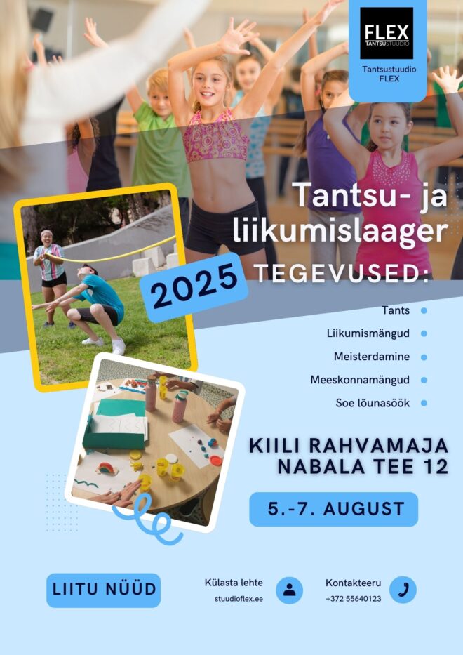 Tantsu- ja liikumislaager lastele