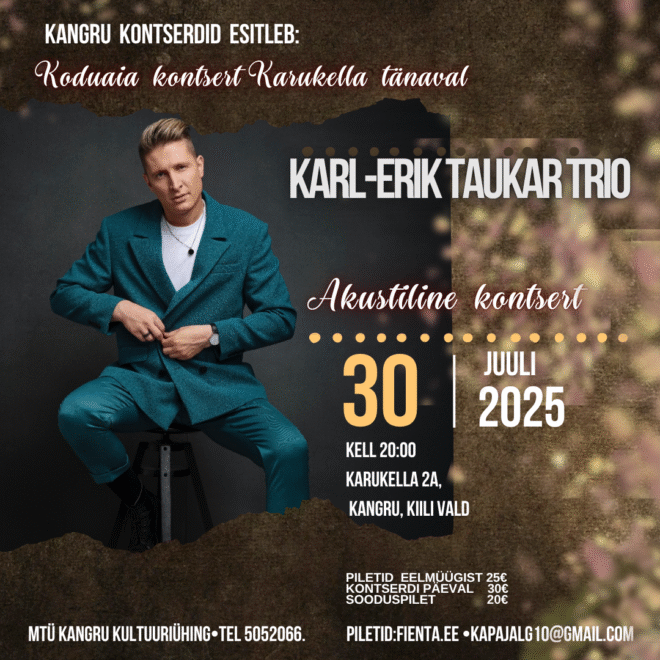 KARL-ERIK TAUKAR TRIO Kangrus
