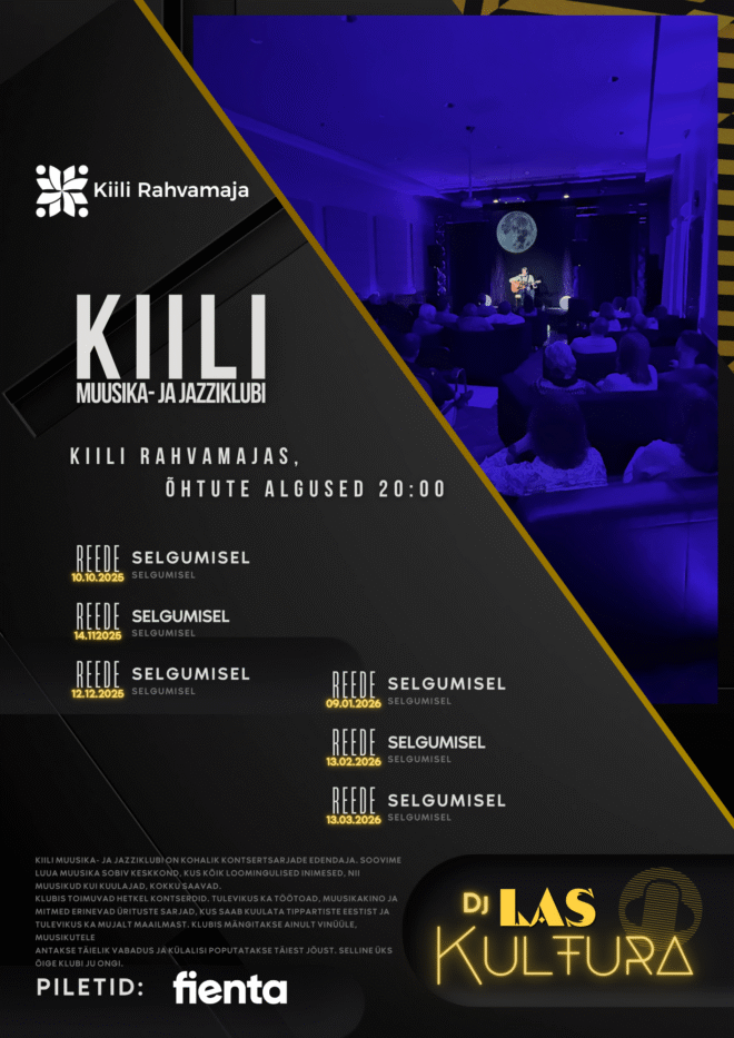 Kiili muusika- ja jazziklubi 1. kontsert