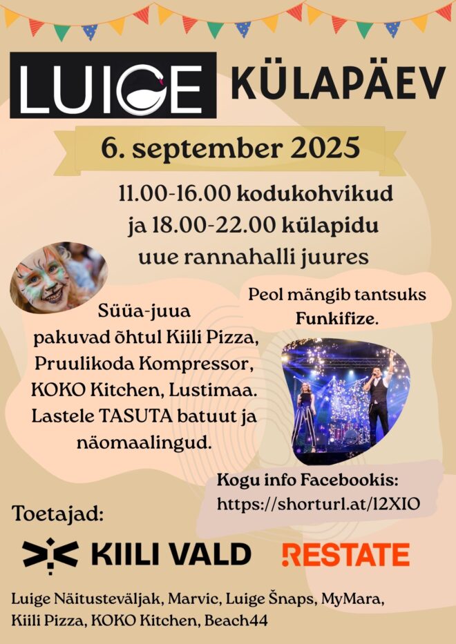 Luige kodukohvikute päev ja külapidu 6.09.2025