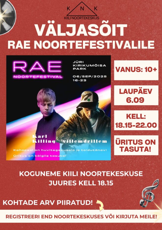 Väljasõit Rae Noortefestivalile