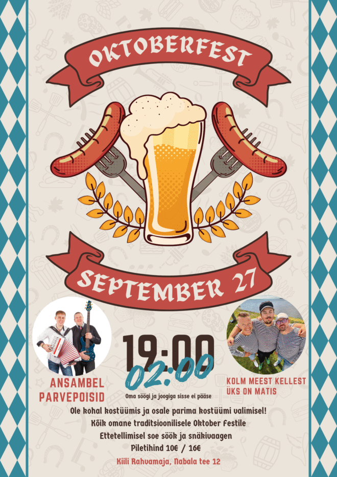 SÜGISPIDU: OktoberFest