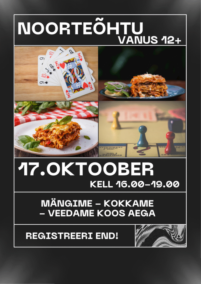 Noorteõhtu- vanus 12+