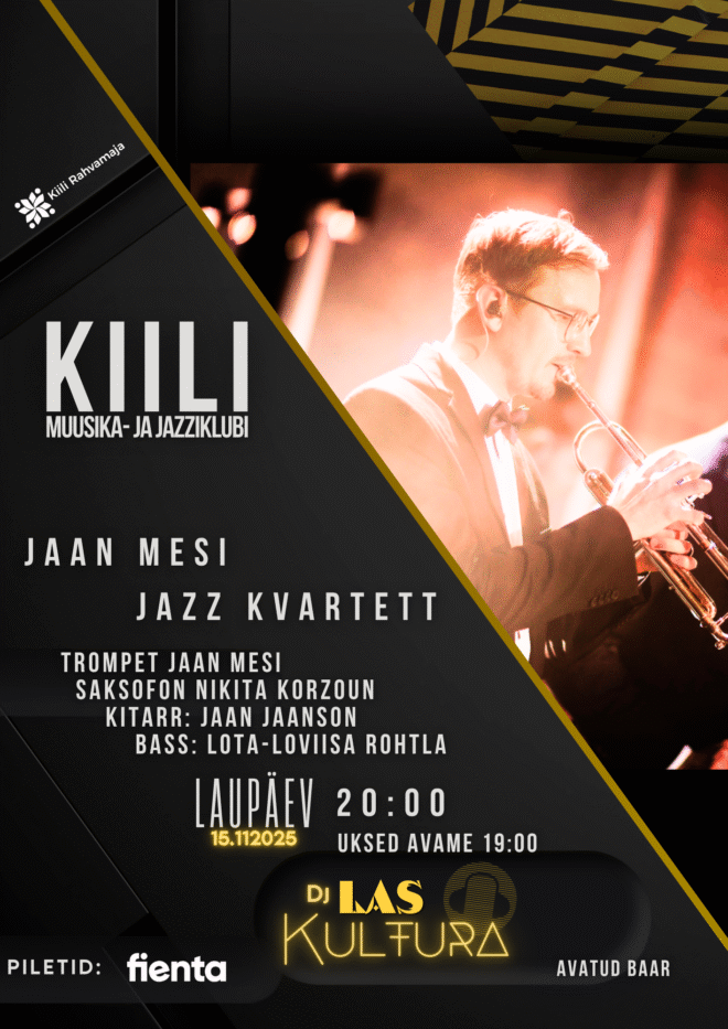 Kiili muusika- ja jazziklubi: Jaan Mesi Jazz kvartet