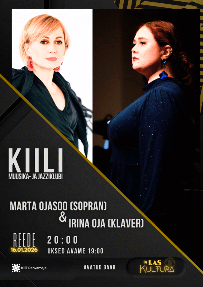Kiili muusika- ja jazziklubi: Marta Ojasoo ja Irina Oja