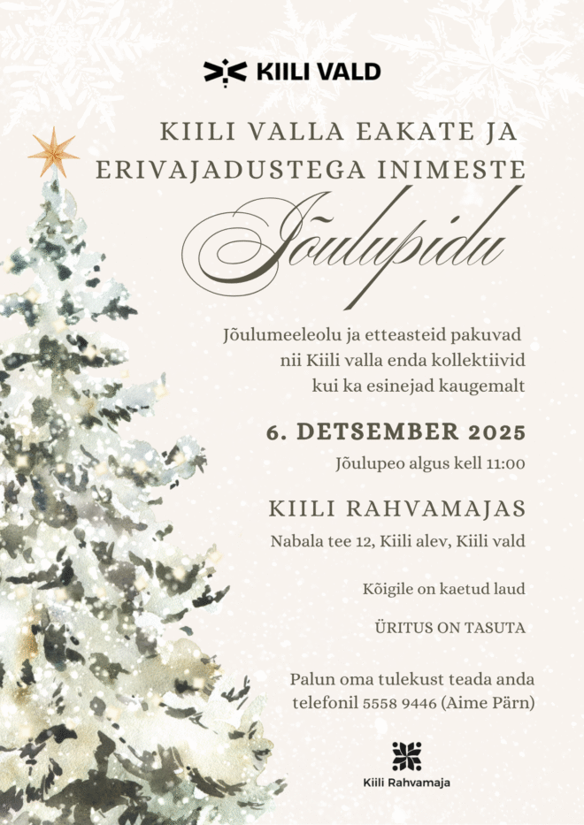 Kiili valla eakate ja  erivajadustega inimeste