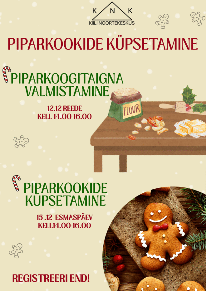 Piparkookide küpsetamine