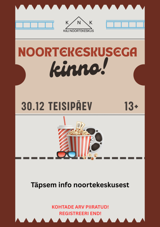 Noortekeskusega kinno