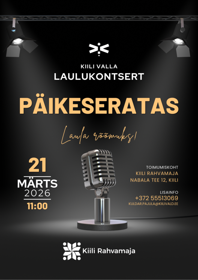 Laulukontsert Päikeseratas 2026