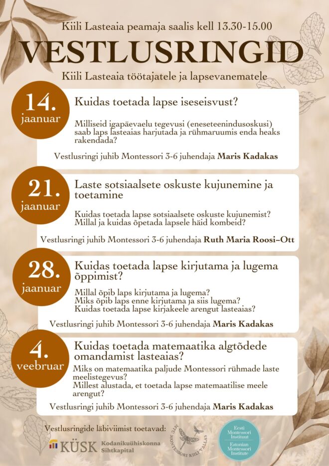 Vestlusringid Kiili Lasteaias