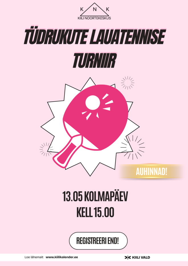 Tüdrukute lauatennise turniir