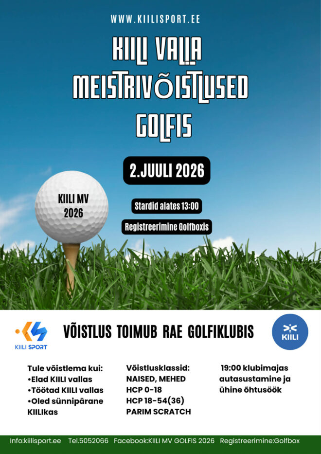 Kiili Meistrivõistlused Golfis 2026