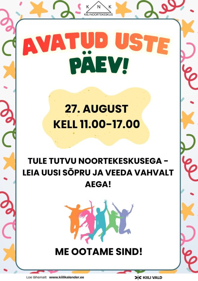 Avatud uste päev!