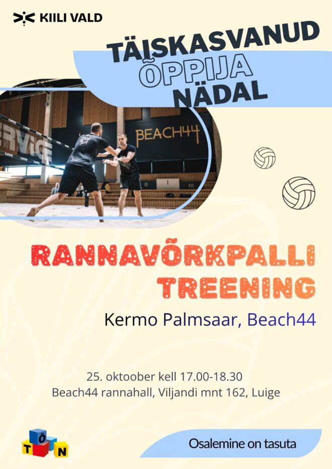Rannavõrkpalli treening