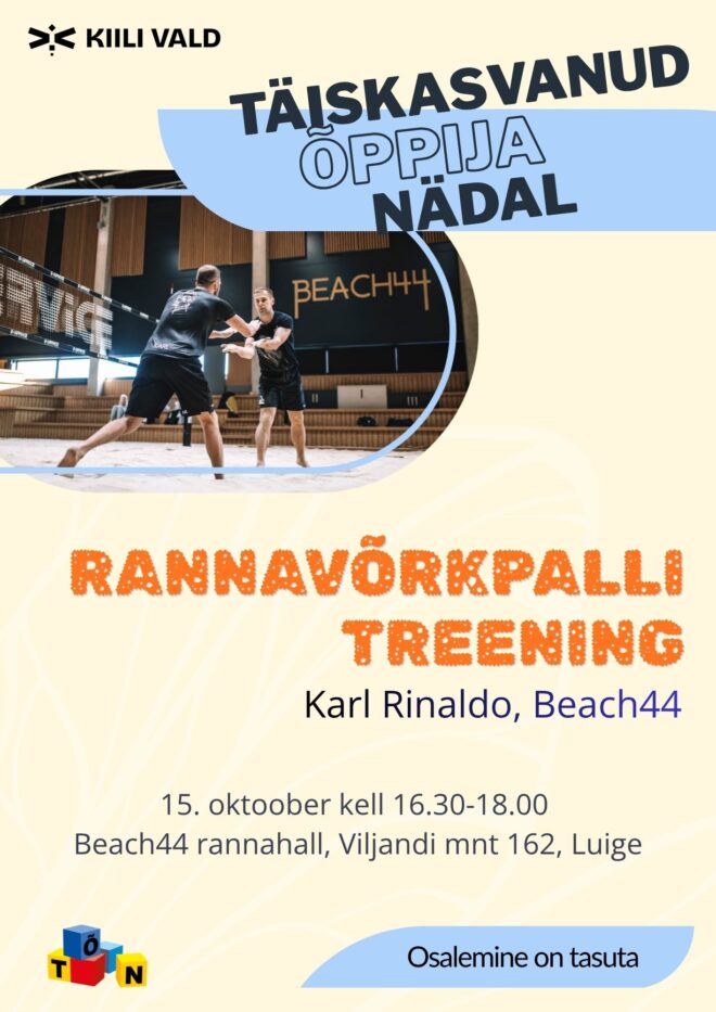Rannavõrkpalli treening
