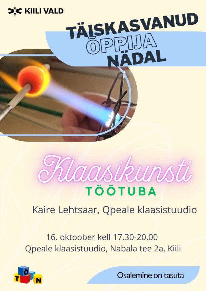Klaasikunsti töötuba
