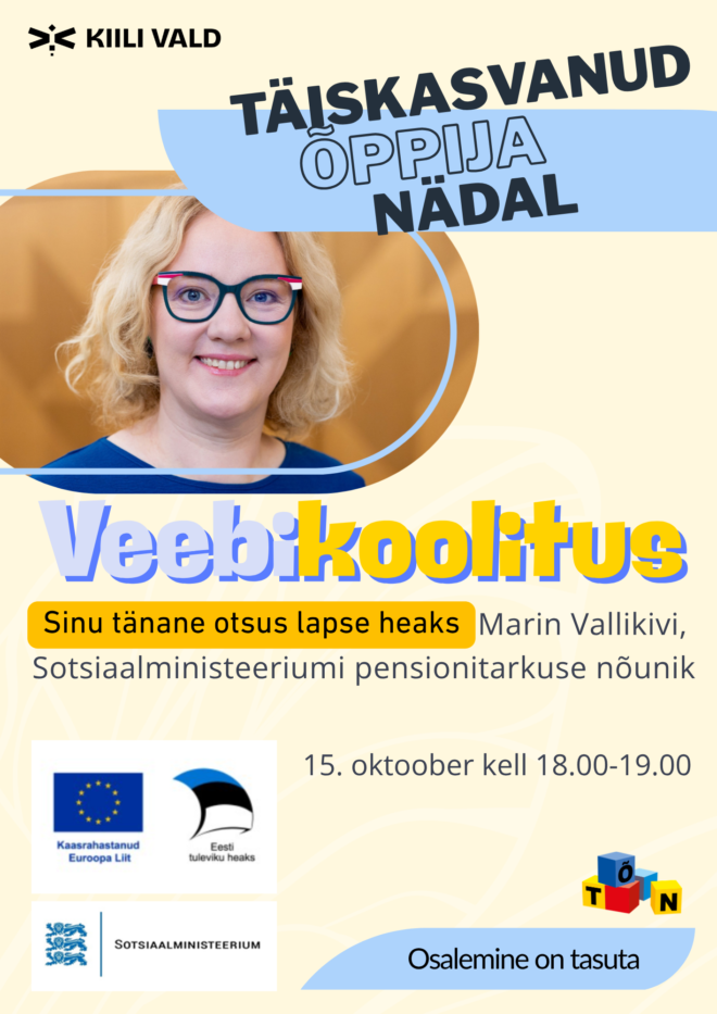 Veebiloeng „Sinu tänane otsus lapse heaks“