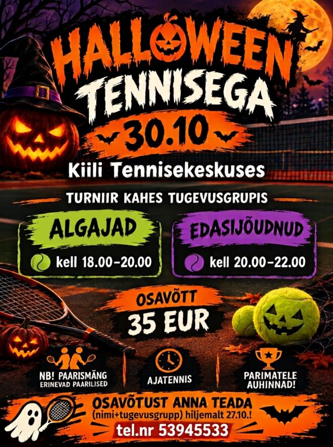 Halloween Tennisega!